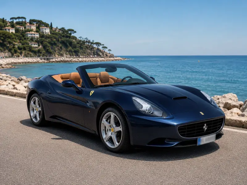 Ferrari  California- Blu Pozzi/Cuoio Daytona 2012