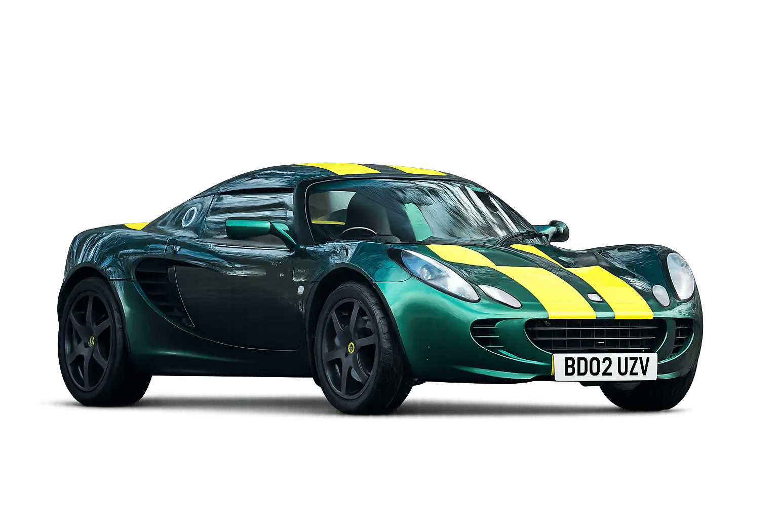 Lotus Elise en un camino forestal, uno de los coches que han pasado por AMR